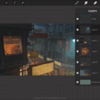 iPad Art Course: Creating "Looking Out" - Image 5